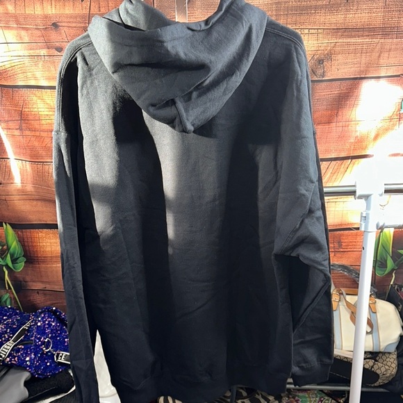 Fanatics Black NYJ Hoodie Sweatshirt - Picture 6 of 8